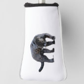 Jaguar Diablo witte golfclub putter cover (Draai 90)