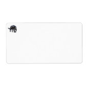 Jaguar Diablo witte verzendlabels Etiket (Voorkant)