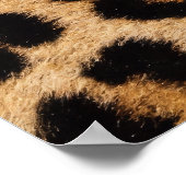 Jaguar Dierenbont Patroon Poster (Hoek)