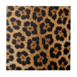 Jaguar Dierenbont Patroon Tegeltje