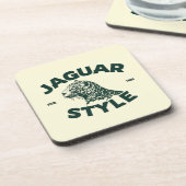 Jaguar Drankviltje Bier Onderzetter (Linkerzijde)