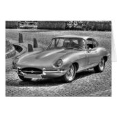 Jaguar E-Type (Voorkant Horizontaal)