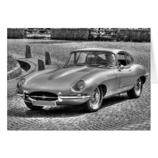 Jaguar E-Type (Voorkant Horizontaal)