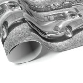 Jaguar E-Type Cadeaupapier (Rol Hoek)