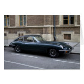 Jaguar E-Type harde top (Voorkant Horizontaal)