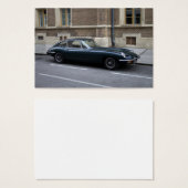 Jaguar E-Type harde top Visitekaartje (Voorkant /achterkant)