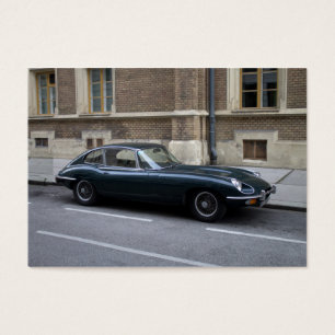 Jaguar E-Type harde top Visitekaartje