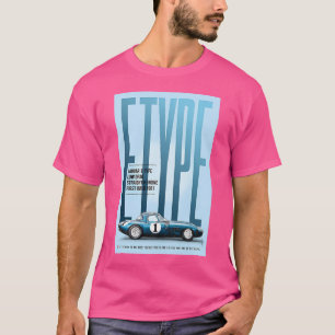 Jaguar E-Type Low Drag Tribute T-shirt
