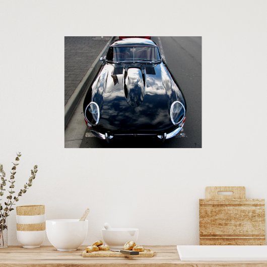 Jaguar E-Type Poster (Keuken)