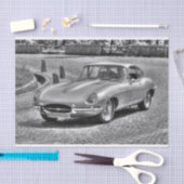 Jaguar E-Type Tissuepapier (Craft)