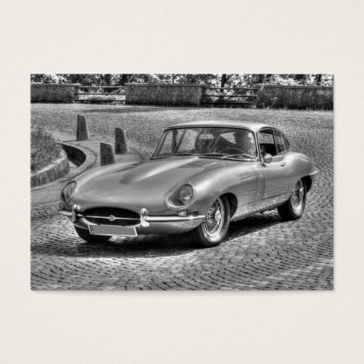 Jaguar E-Type Visitekaartjes (Voorkant)
