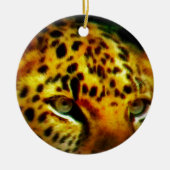 Jaguar Eyes Keramisch Ornament (Voorkant)