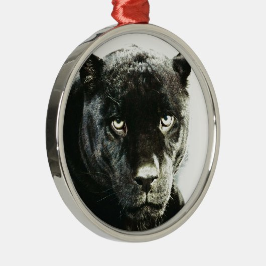 Jaguar Eyes Metalen Ornament (Rechts)