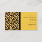 Jaguar Fabulous Visitekaartje (Achterkant)