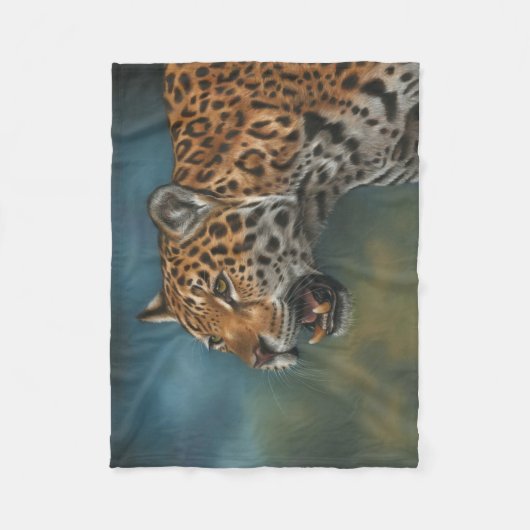 Jaguar Fleece Deken (Voorkant)