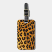 Jaguar Fur Bagagelabel (Voorkant verticaal)