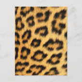 Jaguar Fur Briefkaart (Voorkant)
