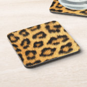 Jaguar Fur Drankjes Onderzetter (Linkerzijde)