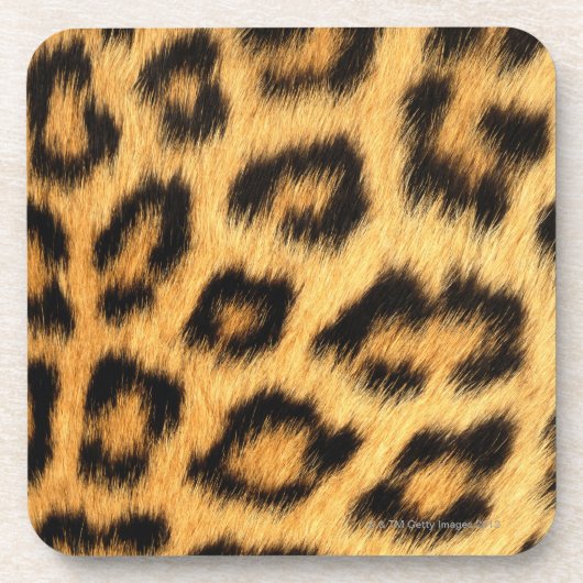 Jaguar Fur Drankjes Onderzetter (Voorkant)