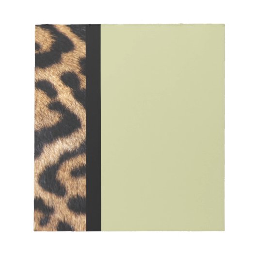 Jaguar Fur Foto afdrukken Notitieblok (Voorkant)