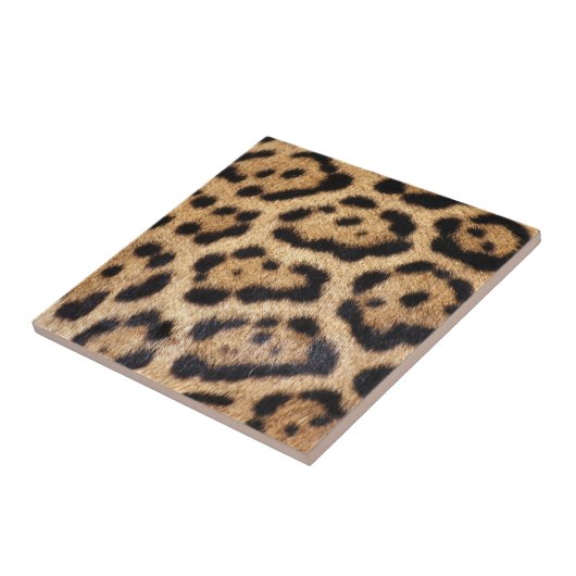 Jaguar Fur Foto afdrukken Tegeltje (Zijkant)