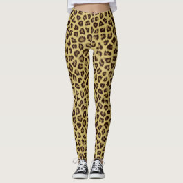 Jaguar Fur Pattern Legging