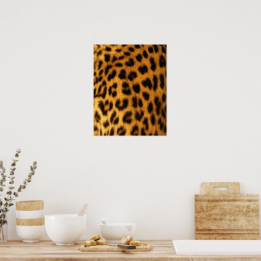 Jaguar Fur Poster (Keuken)