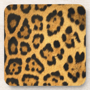 Jaguar Fur Print Drankjes Onderzetter