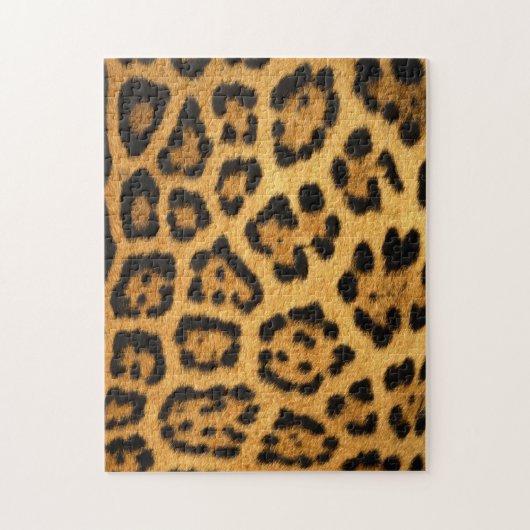 Jaguar Fur Print Legpuzzel (Verticaal)