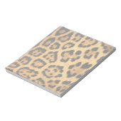 Jaguar Fur Print Notitieblok (Linkerzijde)