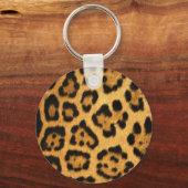 Jaguar Fur Print Sleutelhanger (Voorkant)