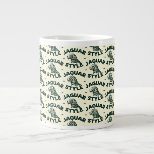 Jaguar Giant Coffee Mug Grote Koffiekop (Voorkant)