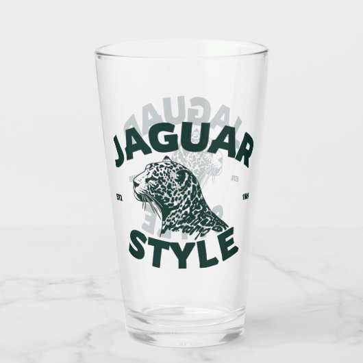 Jaguar Glas (Achterkant)