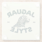 Jaguar Glas Onderzetter (Achterkant)