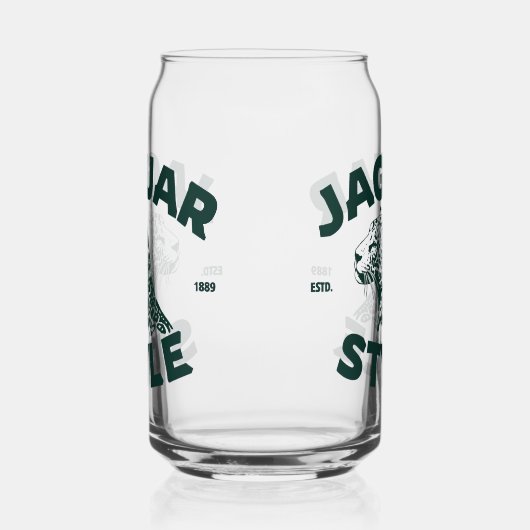 Jaguar Glazen Pot (Links)