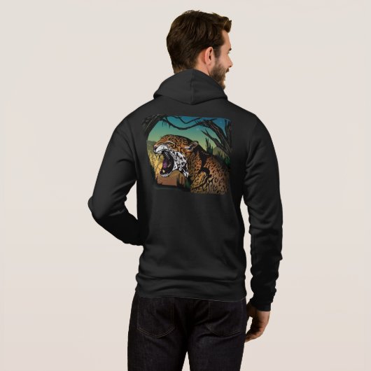 Jaguar Hoodie (Achterkant volledig)