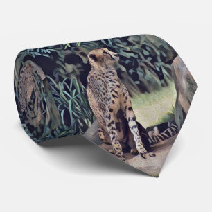 Jaguar in de bosolieverf , Stropdas