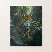 Jaguar in het Oerwoud Legpuzzel (Verticaal)