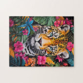 Jaguar in Oerwoud Bloom Legpuzzel (Horizontaal)