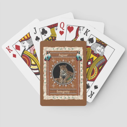 Jaguar Integriteit Energie Pokerkaarten (Achterkant)