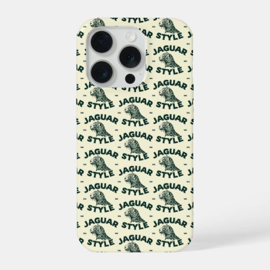Jaguar iPhone Case Hoesje (Achterkant)