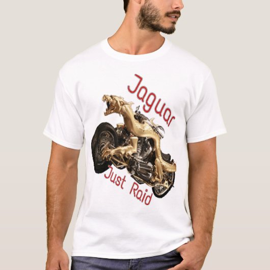 Jaguar is net binnengevallen t-shirt (Voorkant)