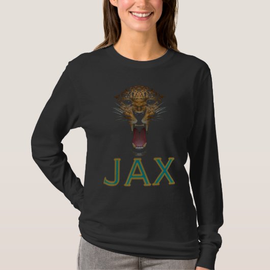 Jaguar Jax Jacksonville Florida T-shirt (Voorkant)