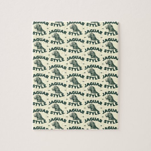 Jaguar Jigsaw Puzzle Legpuzzel (Verticaal)
