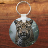 Jaguar Jungle Portret Sleutelhanger (Achterkant)