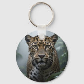 Jaguar Jungle Portret Sleutelhanger (Achterkant)