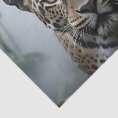 Jaguar Jungle Portret Tissuepapier (Detail)