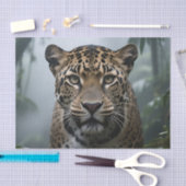Jaguar Jungle Portret Tissuepapier (Craft)