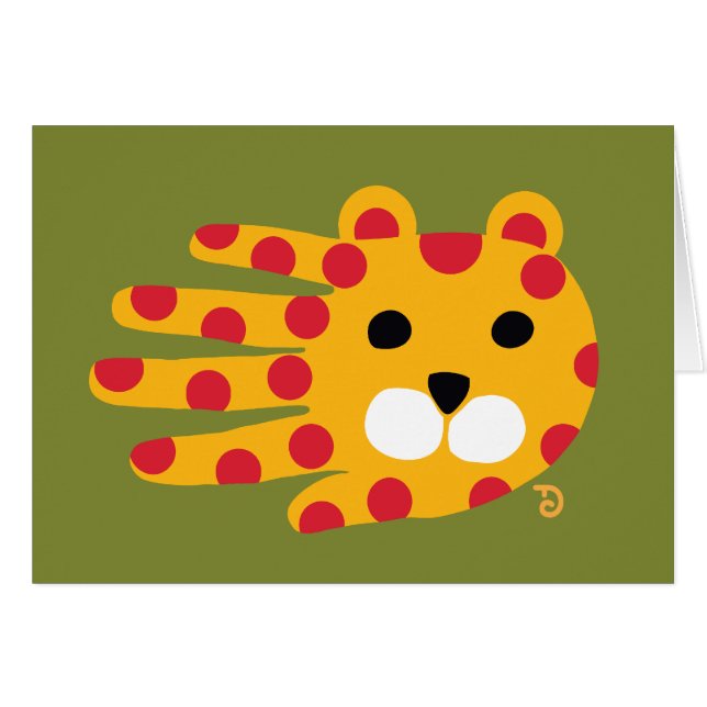 Jaguar-kaart (Voorkant Horizontaal)