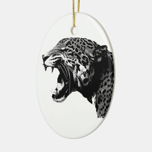 Jaguar Keramisch Ornament (Links)